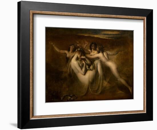 Sabrina and Her Nymphs, 1841 (Oil on Canvas)-William Etty-Framed Giclee Print