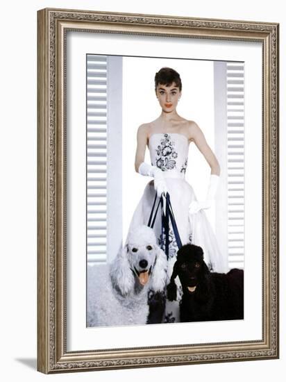 Sabrina, Audrey Hepburn, 1954-null-Framed Photo