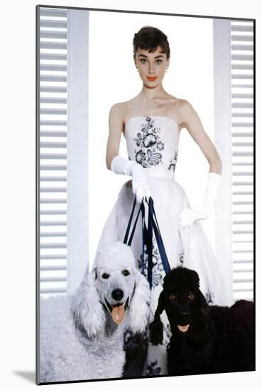 Sabrina, Audrey Hepburn, 1954-null-Mounted Photo