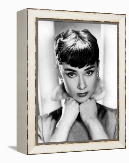 Sabrina, Audrey Hepburn, Directed by Billy Wilder, 1954-null-Framed Stretched Canvas