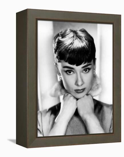 Sabrina, Audrey Hepburn, Directed by Billy Wilder, 1954-null-Framed Stretched Canvas