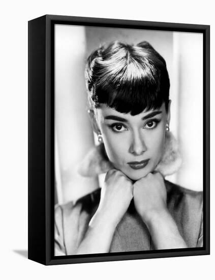 Sabrina, Audrey Hepburn, Directed by Billy Wilder, 1954-null-Framed Stretched Canvas