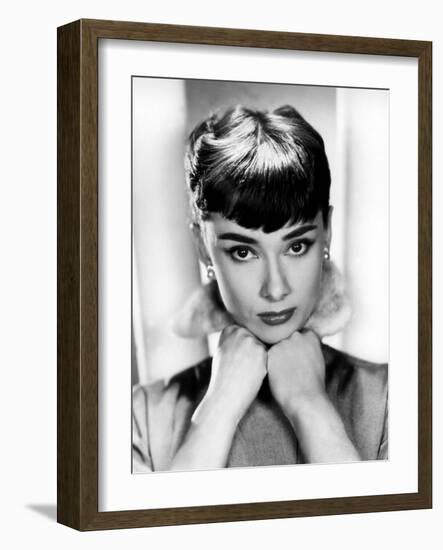 Sabrina, Audrey Hepburn, Directed by Billy Wilder, 1954--Framed Photo