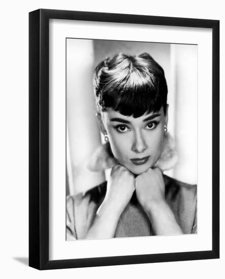 Sabrina, Audrey Hepburn, Directed by Billy Wilder, 1954--Framed Photo