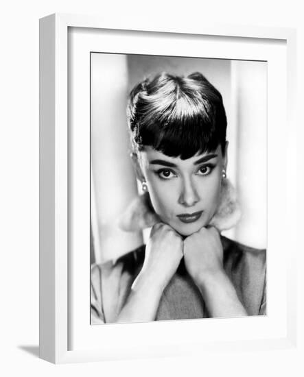 Sabrina, Audrey Hepburn, Directed by Billy Wilder, 1954--Framed Photo