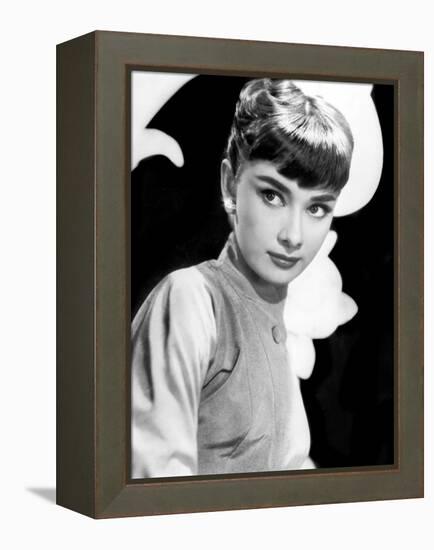 Sabrina, Audrey Hepburn, Directed by Billy Wilder, 1954-null-Framed Stretched Canvas