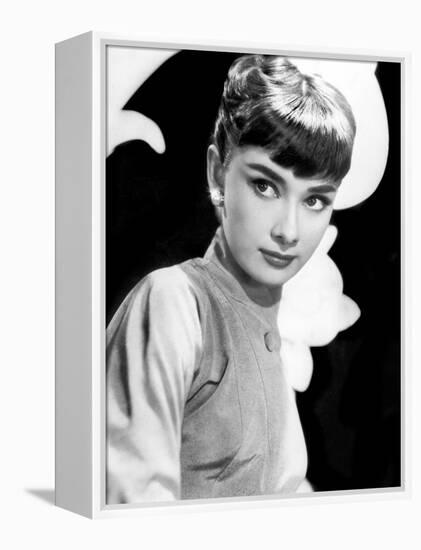 Sabrina, Audrey Hepburn, Directed by Billy Wilder, 1954-null-Framed Stretched Canvas