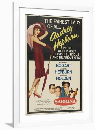 Sabrina Fair, 1954, "Sabrina" Directed by Billy Wilder-null-Framed Giclee Print