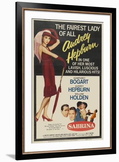 Sabrina Fair, 1954, "Sabrina" Directed by Billy Wilder-null-Framed Giclee Print