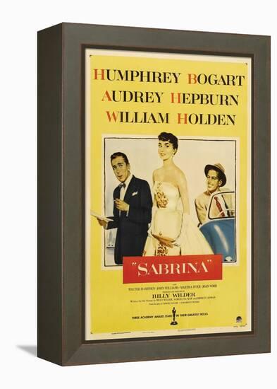 Sabrina Fair, 1954, "Sabrina" Directed by Billy Wilder-null-Framed Premier Image Canvas