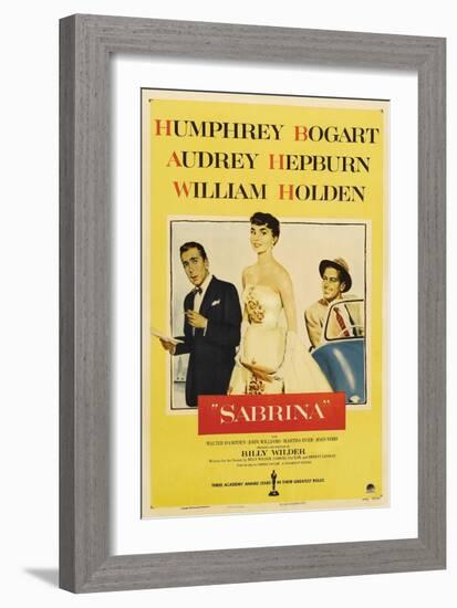 Sabrina Fair, 1954, "Sabrina" Directed by Billy Wilder-null-Framed Giclee Print