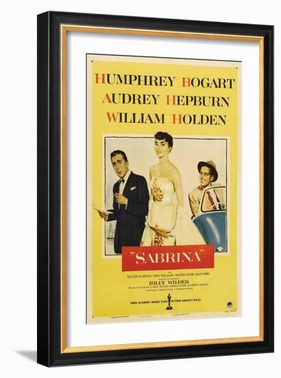 Sabrina Fair, 1954, "Sabrina" Directed by Billy Wilder-null-Framed Giclee Print