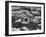 SAC's B-36 Bomber Plane During Practice Run from Strategic Air Command's Carswell Air Force Base-Margaret Bourke-White-Framed Photographic Print