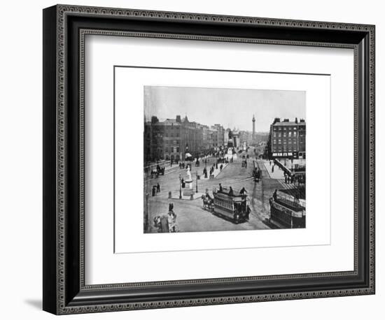 Sackville Street, Dublin, Late 19th Century-John L Stoddard-Framed Giclee Print