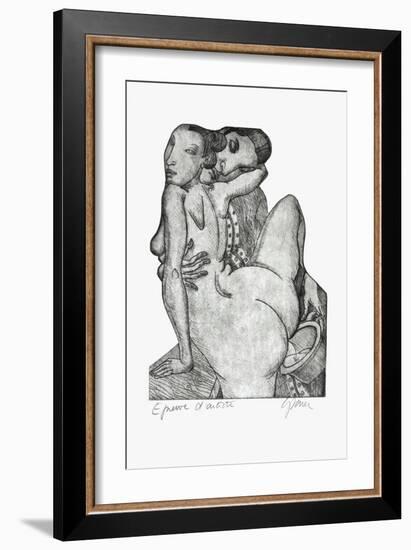 Sacré Bourdalou-Jean Pierre Ceytaire-Framed Limited Edition