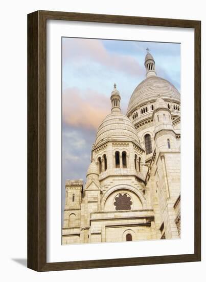 Sacre-Coeur At Sunset-Cora Niele-Framed Giclee Print