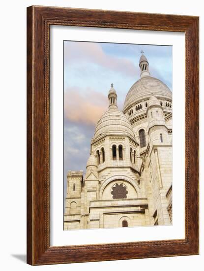 Sacre-Coeur At Sunset-Cora Niele-Framed Giclee Print