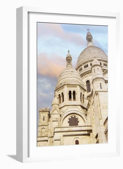 Sacre-Coeur At Sunset-Cora Niele-Framed Giclee Print