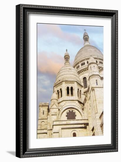 Sacre-Coeur At Sunset-Cora Niele-Framed Giclee Print