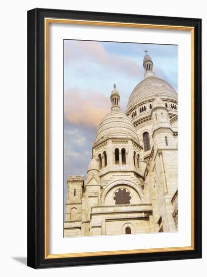 Sacre-Coeur At Sunset-Cora Niele-Framed Giclee Print