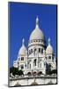 Sacre Coeur Basilica on Montmartre, Paris, France, Europe-Hans-Peter Merten-Mounted Photographic Print