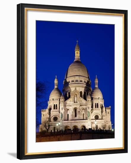 Sacre Coeur Basilica-Sylvain Sonnet-Framed Photographic Print