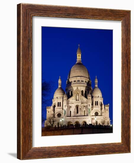 Sacre Coeur Basilica-Sylvain Sonnet-Framed Photographic Print