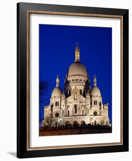 Sacre Coeur Basilica-Sylvain Sonnet-Framed Photographic Print