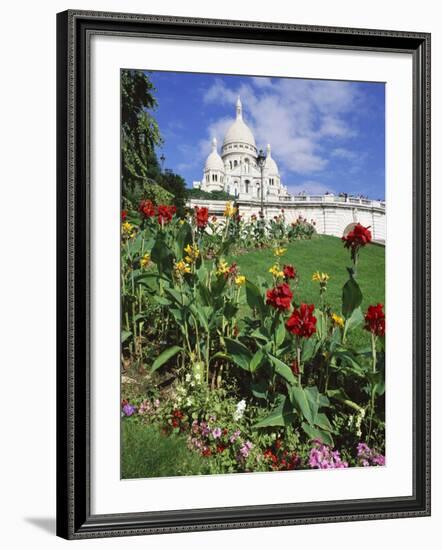 Sacre Coeur Cathedral, Paris, France, Europe-Richard Nebesky-Framed Photographic Print