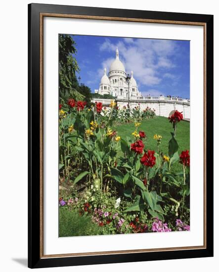 Sacre Coeur Cathedral, Paris, France, Europe-Richard Nebesky-Framed Photographic Print