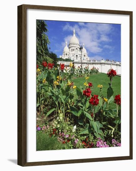 Sacre Coeur Cathedral, Paris, France, Europe-Richard Nebesky-Framed Photographic Print