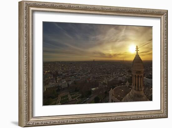 Sacré Coeur, Church, Paris, France-Sebastien Lory-Framed Photographic Print