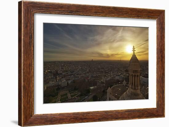 Sacré Coeur, Church, Paris, France-Sebastien Lory-Framed Photographic Print