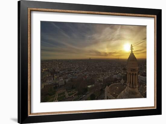 Sacré Coeur, Church, Paris, France-Sebastien Lory-Framed Photographic Print