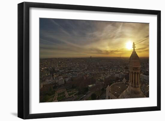 Sacré Coeur, Church, Paris, France-Sebastien Lory-Framed Photographic Print