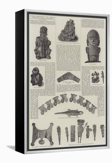 Sacred Antiquities of the Chibchas, at Guatavita, Colombia, South America-null-Framed Premier Image Canvas
