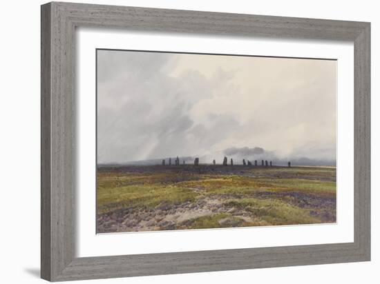 Sacred Circle, Mis Tor, Langstone Moor, Dartmoor , C.1895-96-Frederick John Widgery-Framed Giclee Print