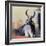 Sacred Cow, Bhuj, 1996 (Oil on Paper)-Mark Adlington-Framed Giclee Print