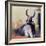 Sacred Cow, Bhuj, 1996 (Oil on Paper)-Mark Adlington-Framed Giclee Print