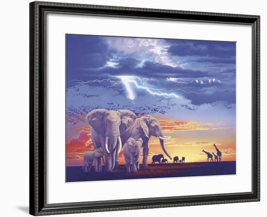 Sacred Family-Joh Naito-Framed Giclee Print