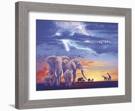 Sacred Family-Joh Naito-Framed Giclee Print