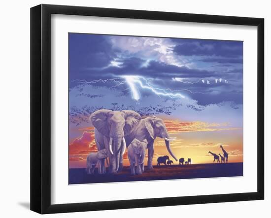 Sacred Family-Joh Naito-Framed Giclee Print