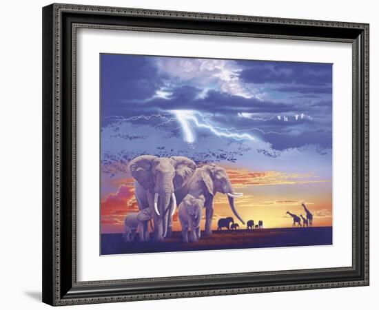 Sacred Family-Joh Naito-Framed Giclee Print