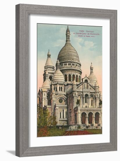 Sacred Heart Basilica, Montmartre-null-Framed Art Print