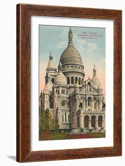 Sacred Heart Basilica, Montmartre-null-Framed Art Print