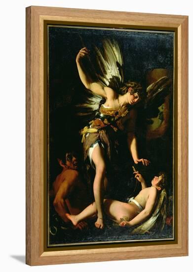 Sacred Love and Profane Love-Giovanni Baglione-Framed Premier Image Canvas