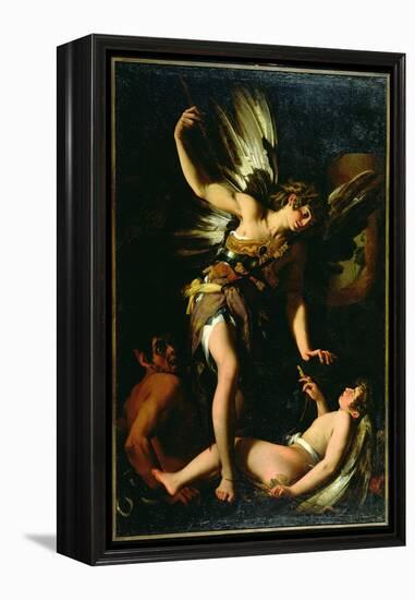 Sacred Love and Profane Love-Giovanni Baglione-Framed Premier Image Canvas