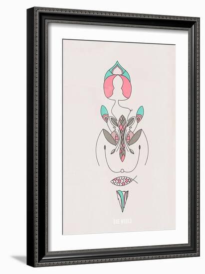 Sacred Molecule by Annimo-null-Framed Premium Giclee Print