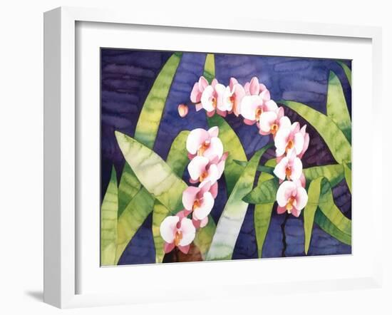 Sacred Orchids-Mary Russel-Framed Giclee Print