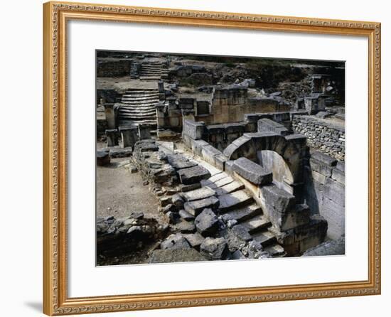 Sacred Spring in Ruins of Glanum, Saint Remy De Provence, France BC-null-Framed Giclee Print